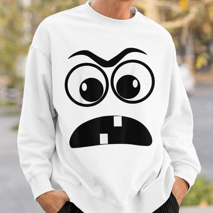 Creepy Face Carrot Halloween Book Character Costume Sweatshirt Gifts for Him