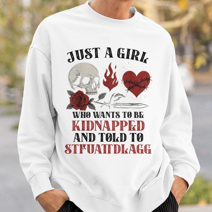 Dark Romance Merch Women STFUATTDLAGG Spicy Book Lover Sweatshirt Gifts for Him Dark Romance Merch Women STFUATTDLAGG Spicy Book Lover Sweatshirt Gifts for Him