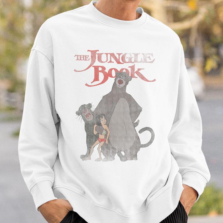 Disney The Jungle Book Group Distressed Poster Sweatshirt Gifts for Him