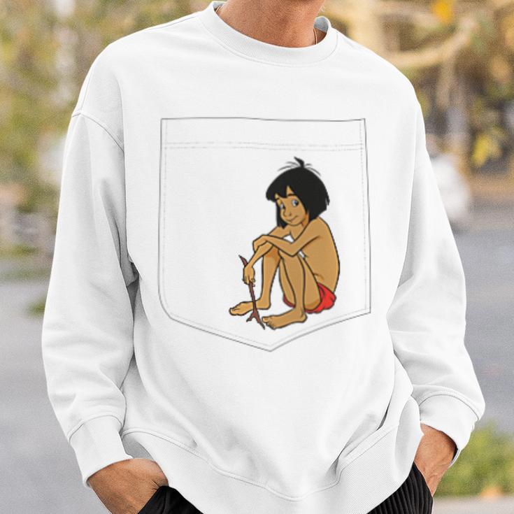 Disney The Jungle Book Mowgli Pocket Sweatshirt Gifts for Him