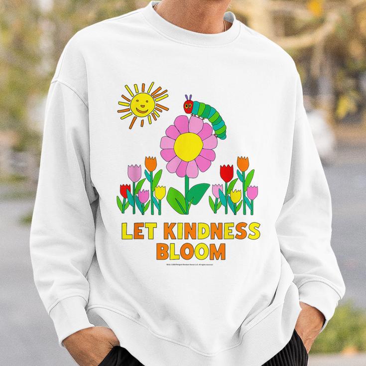 Eric Carle Let Kindness Bloom Flowers And Caterpillar Book Sweatshirt Gifts for Him