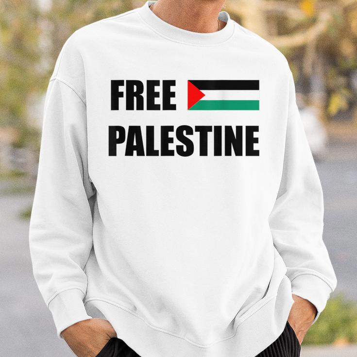 Free Gaza Free Palestine Flag ビンテージtシャツ スウェットシャツ 彼への贈り物