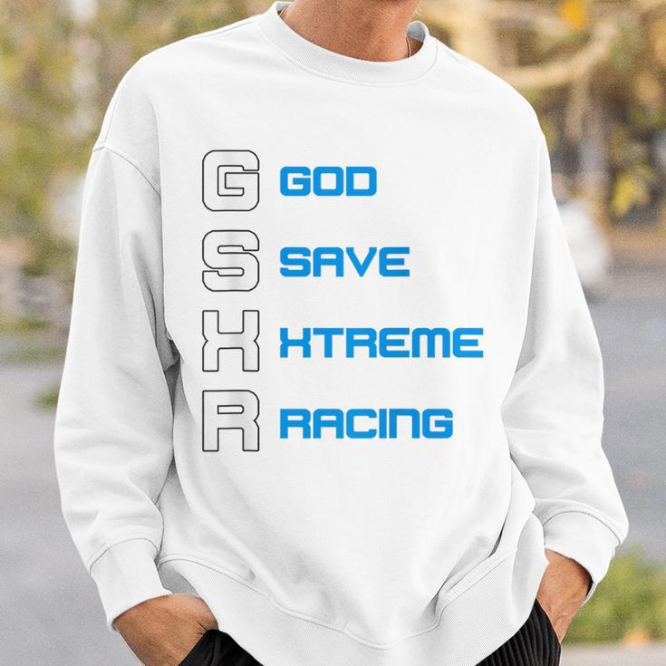 Gixxer、Evolution、Gsxr、ロードレース、オートバイ、オートバイ、バイク。 スウェットシャツ 彼への贈り物