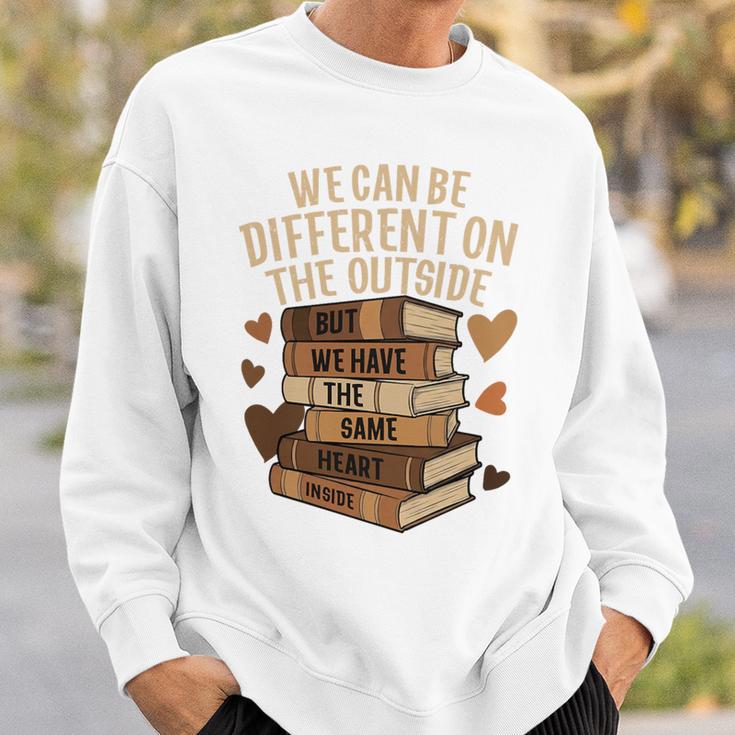 We Have The Same Heart History Month Book Lover Women Premium Tri-Blend Sweatshirt Gifts for Him