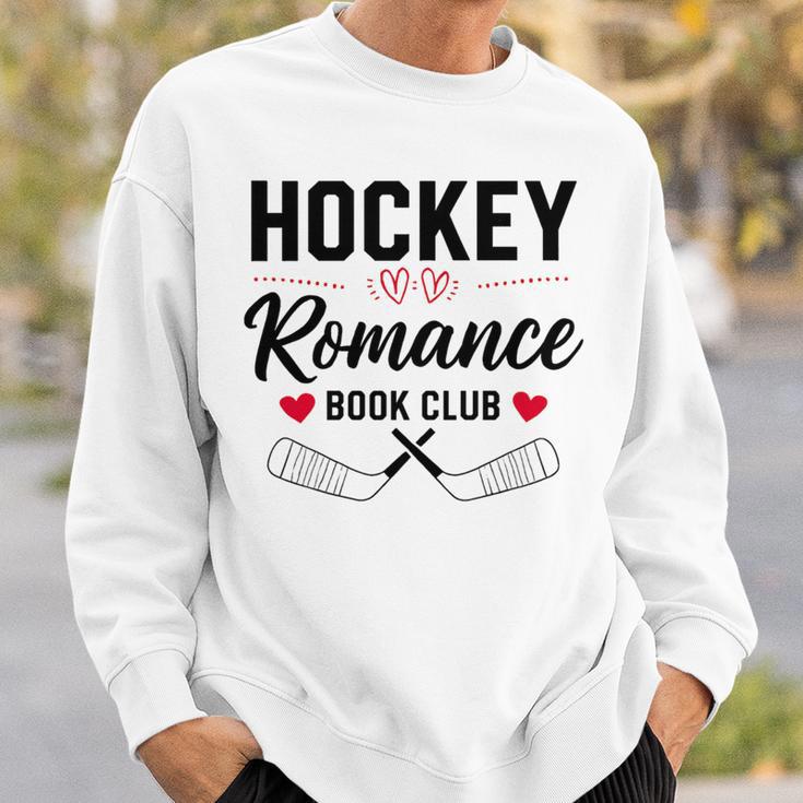 Hockey Romance Book Club Reader Sports Love Reading Premium Tri-Blend Sweatshirt Gifts for Him