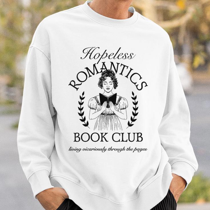 Hopeless Romantics Book Club Sweatshirt Gifts for Him