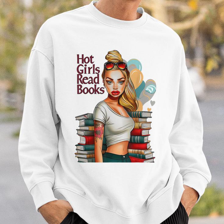 Hot Girls Read BooksSpicy Bookish Girl Dark Romance Reader Sweatshirt Gifts for Him Hot Girls Read BooksSpicy Bookish Girl Dark Romance Reader Sweatshirt Gifts for Him