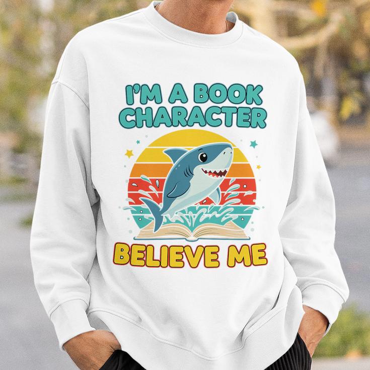 I'm a Book Character Costumes For Kids Storybook Character Premium Tri-Blend Sweatshirt Gifts for Him