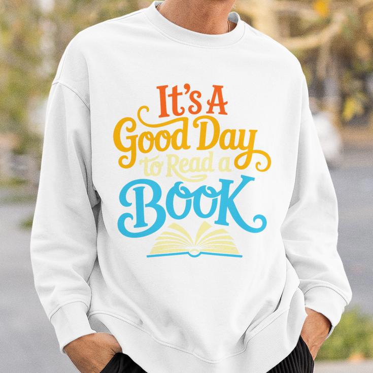 It's A Good Day To Read A Book Library Bookworm Premium Tri-Blend Sweatshirt Gifts for Him It's A Good Day To Read A Book Library Bookworm Premium Tri-Blend Sweatshirt Gifts for Him
