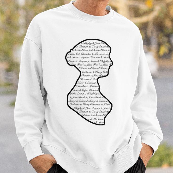 Jane Austen Vintage Quote Literary Book Club Fans Sweatshirt Gifts for Him Jane Austen Vintage Quote Literary Book Club Fans Sweatshirt Gifts for Him