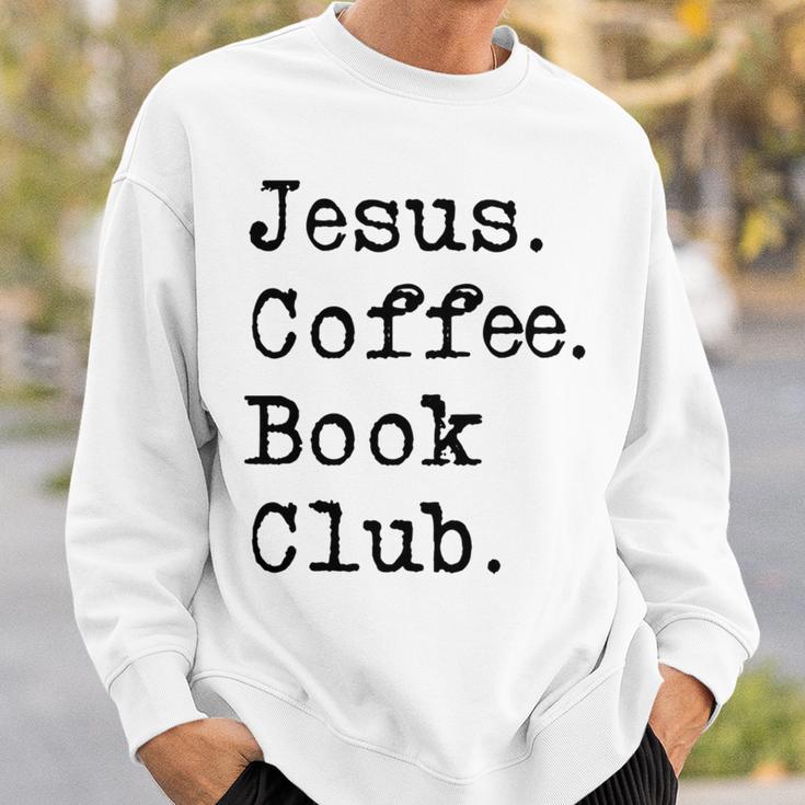 Jesus Coffee Book Club Christian Mom Life Faith God Si Sweatshirt Gifts for Him Jesus Coffee Book Club Christian Mom Life Faith God Si Sweatshirt Gifts for Him