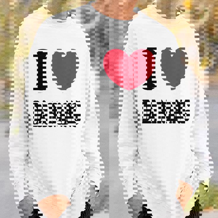 I Love Da Nang ダナンが大好きです スウェットシャツ 彼への贈り物