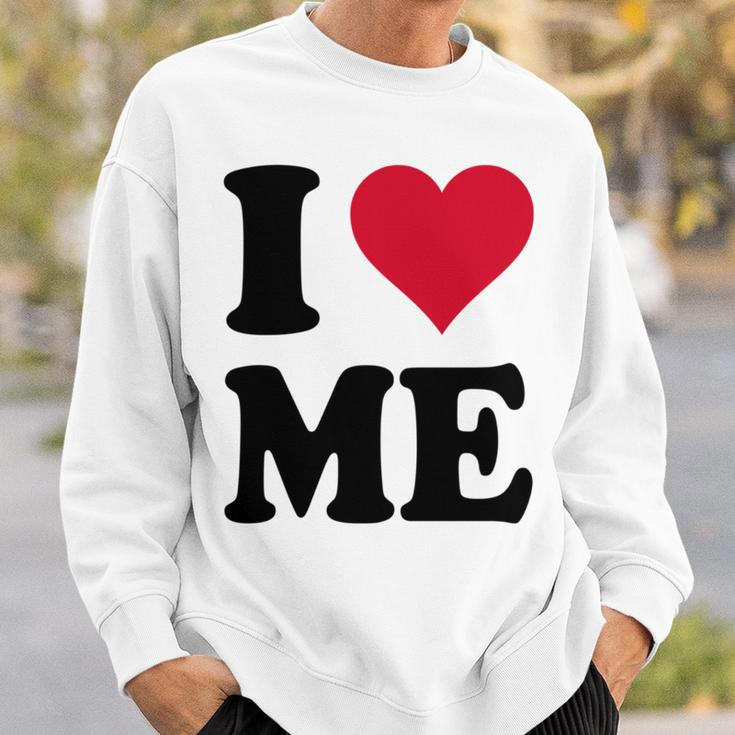 I Love Me 長袖tシャツ スウェットシャツ 彼への贈り物