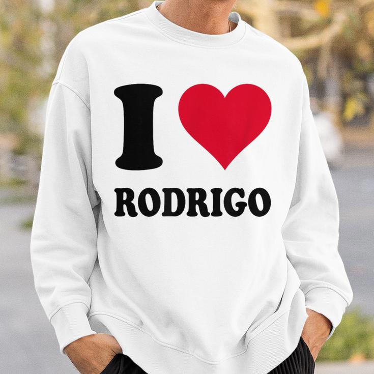 I Love Rodrigo スウェットシャツ 彼への贈り物