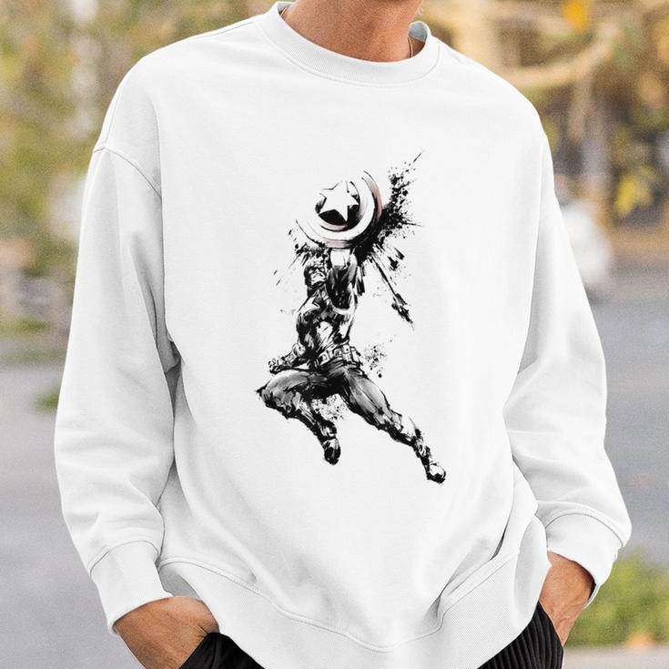 Marvel Captain America Steve Rogers Comic Book Sweatshirt Gifts for Him