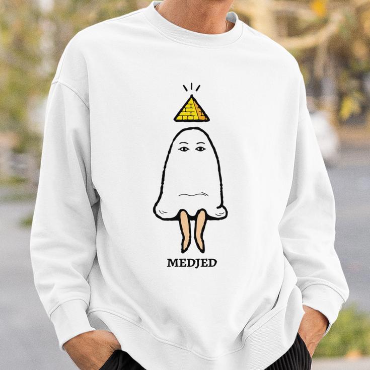 Medjed 〜メジェドさん〜 長袖tシャツ スウェットシャツ 彼への贈り物