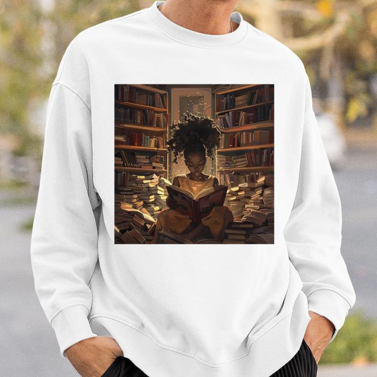 Melanin Afro Women Educated Reading Book History Comfort Colors Crop Top Sweatshirt Gifts for Him Melanin Afro Women Educated Reading Book History Comfort Colors Crop Top Sweatshirt Gifts for Him