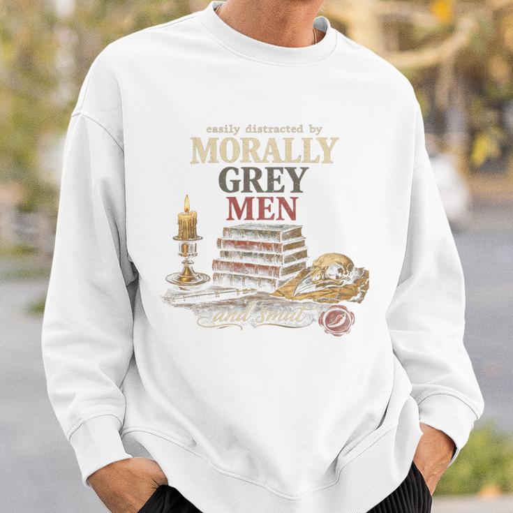 Morally Grey Men Reader Spicy Book Lover Sweatshirt Gifts for Him Morally Grey Men Reader Spicy Book Lover Sweatshirt Gifts for Him