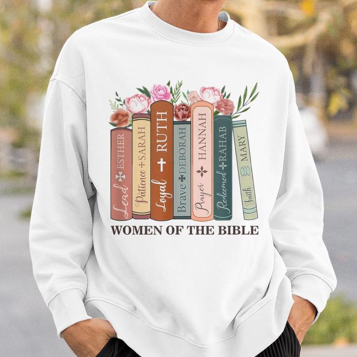 The Original Women Of The Bible Books Full Color Sweatshirt Gifts for Him