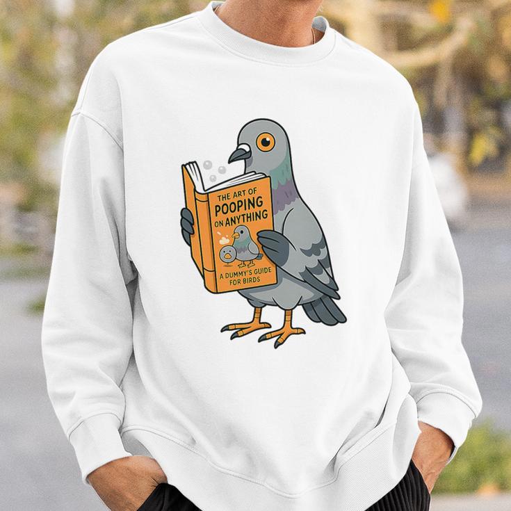 Pigeon Reading Book Bird Joke Humor Premium Tri-Blend Sweatshirt Gifts for Him Pigeon Reading Book Bird Joke Humor Premium Tri-Blend Sweatshirt Gifts for Him