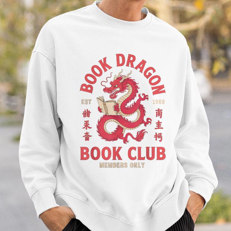 Please Bookworm Be Book Dragon Club School Nerd Library CNY Sweatshirt Gifts for Him Please Bookworm Be Book Dragon Club School Nerd Library CNY Sweatshirt Gifts for Him