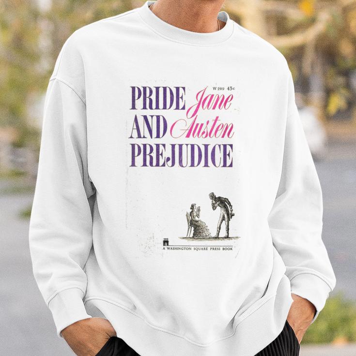 Pride And Prejudice Jane Austen Vintage Book Cover Sweatshirt Gifts for Him Pride And Prejudice Jane Austen Vintage Book Cover Sweatshirt Gifts for Him