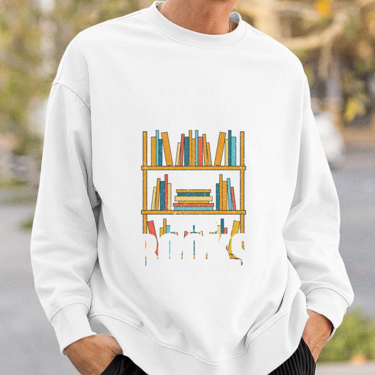 Reading Book Nerd Hoarder Bookworm Hoarding Sweatshirt Gifts for Him