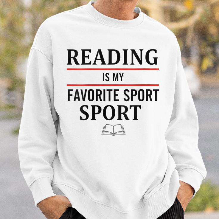 Reading Is My Favorite Sport Book Lover Saying Quote Sweatshirt Gifts for Him Reading Is My Favorite Sport Book Lover Saying Quote Sweatshirt Gifts for Him