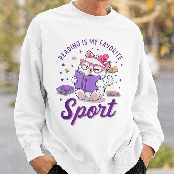 Reading Is My Favorite Sport Saying Quote Book Lovers Sweatshirt Gifts for Him Reading Is My Favorite Sport Saying Quote Book Lovers Sweatshirt Gifts for Him