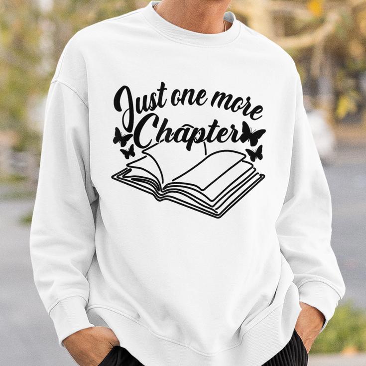Reading Women Girls Just One More Chapter Book Lover Sweatshirt Gifts for Him Reading Women Girls Just One More Chapter Book Lover Sweatshirt Gifts for Him