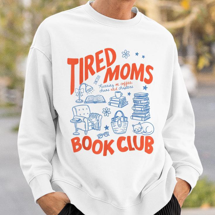 Retro Tired Moms Book Club Women Bookish Sweatshirt Gifts for Him Retro Tired Moms Book Club Women Bookish Sweatshirt Gifts for Him