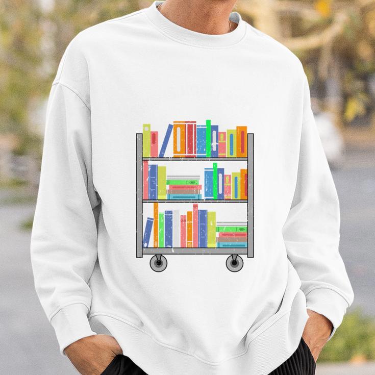 This Is How I Roll Book Librarian Vintage Sweatshirt Gifts for Him