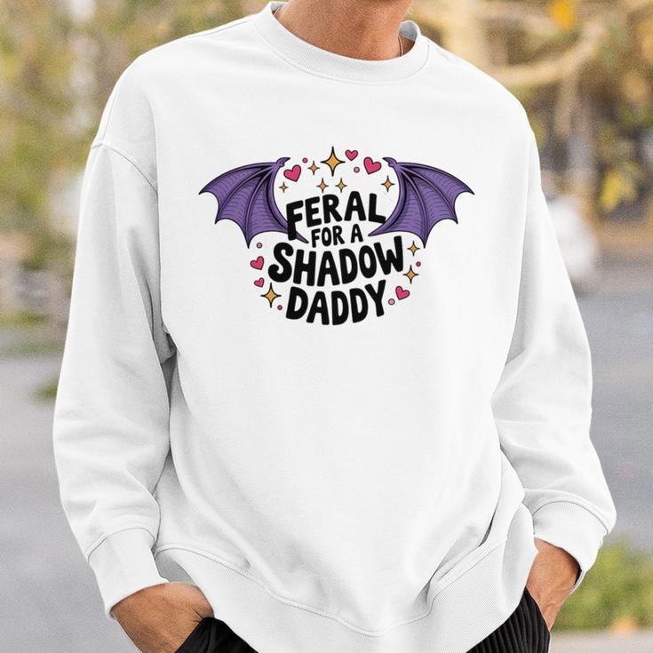 Romantasy Fantasy Romance Book Lover Shadow Daddy Premium Tri-Blend Sweatshirt Gifts for Him