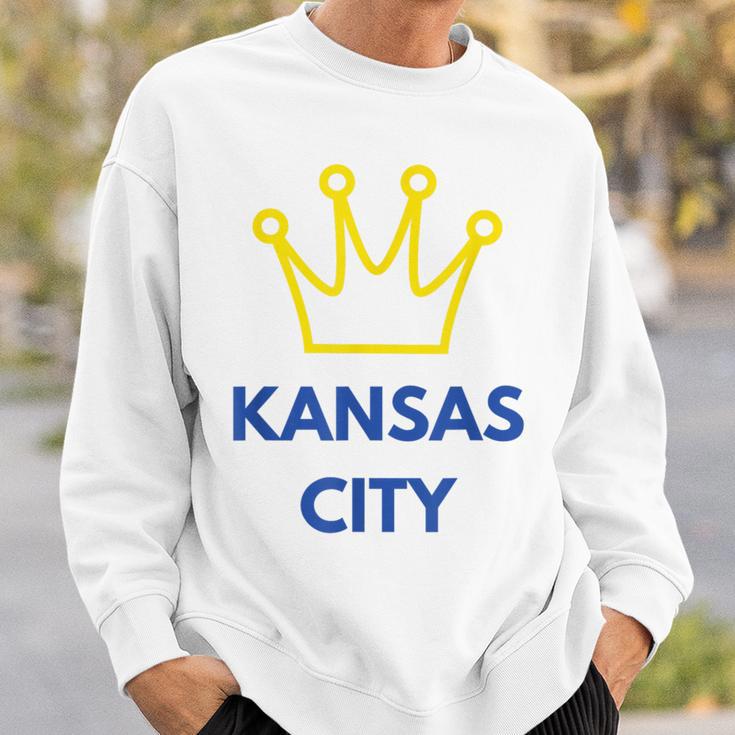 Royal Kc ファンカンザスシティクラウン スウェットシャツ 彼への贈り物