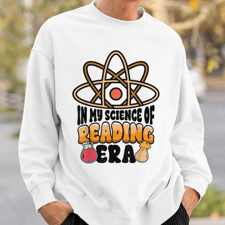 In My Science Of Reading Era Book Lover Reading Teacher Sweatshirt Gifts for Him