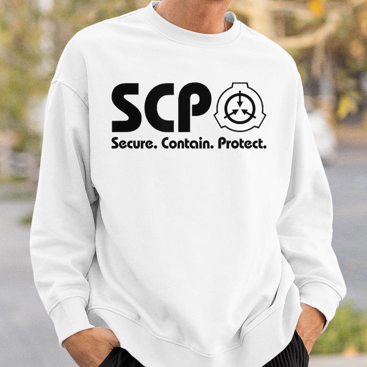 ScpecureContainProtect-Cp Foundation スウェットシャツ 彼への贈り物