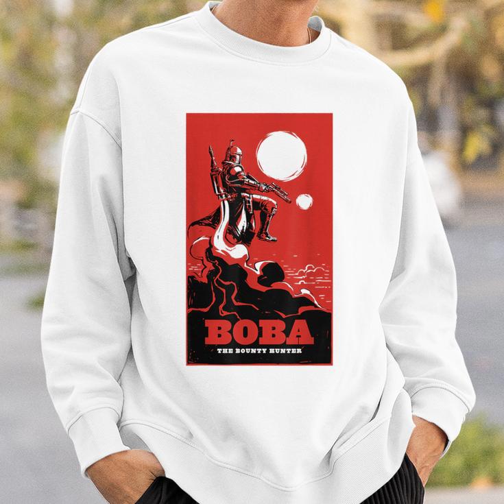 Star Wars The Book Of Boba Fett Vintage Poster Sweatshirt Gifts for Him