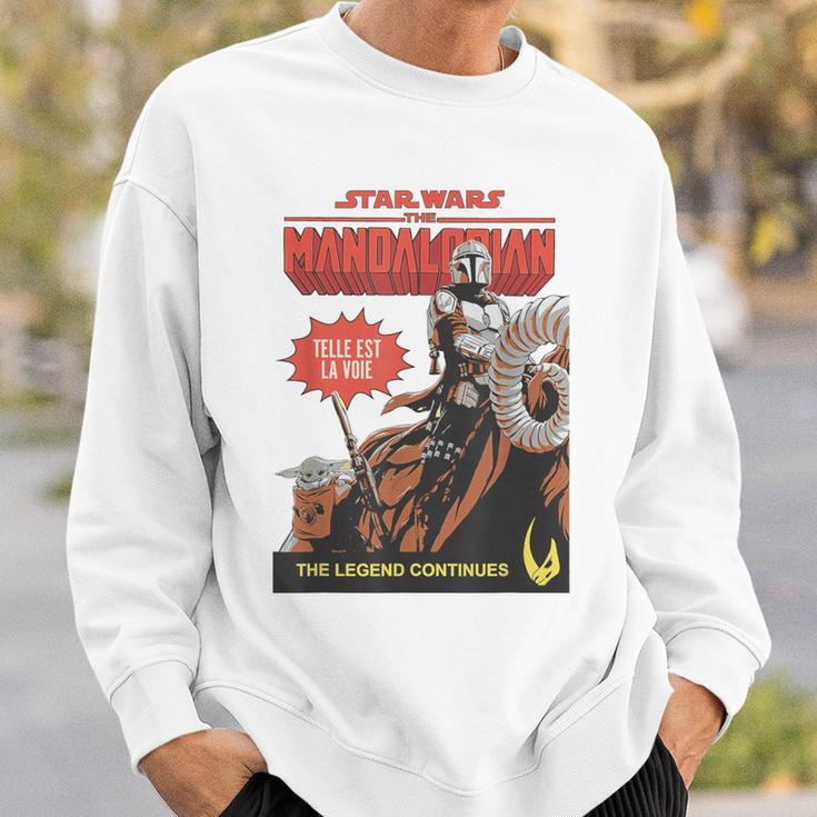 Star Wars The Mandalorian Telle Est La Voie Comic Book Sweatshirt Gifts for Him Star Wars The Mandalorian Telle Est La Voie Comic Book Sweatshirt Gifts for Him