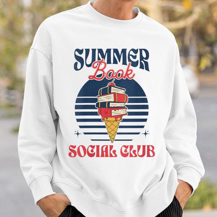 Summer Book Social Club Sweatshirt Gifts for Him Summer Book Social Club Sweatshirt Gifts for Him