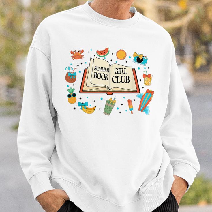 Summer Girl Book Club Beach Vacation For Book Lovers Sweatshirt Gifts for Him Summer Girl Book Club Beach Vacation For Book Lovers Sweatshirt Gifts for Him