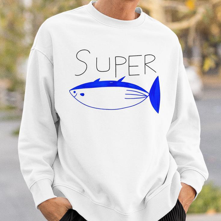 Super Tuna Tuna Fish スウェットシャツ 彼への贈り物