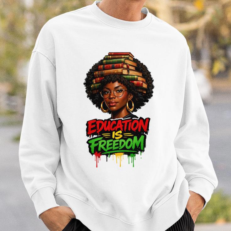 History Education Is Freedom Books Teacher Women Girls Sweatshirt Gifts for Him History Education Is Freedom Books Teacher Women Girls Sweatshirt Gifts for Him