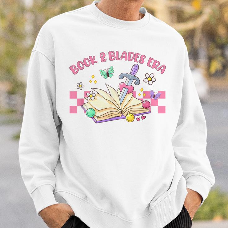 Villain Lover Dark Romance Spicy Bookish Book & Blades Era Sweatshirt Gifts for Him