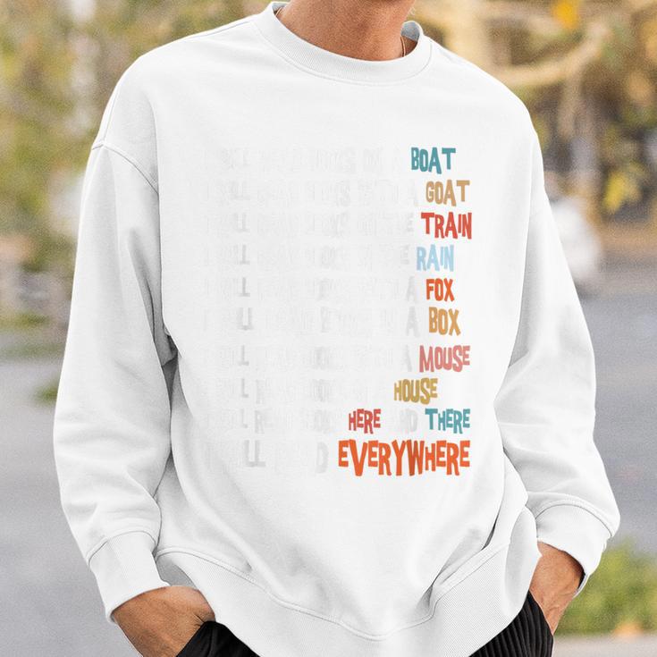 I Will Read Books On A Boat & Everywhere Reading Book Kids Sweatshirt Gifts for Him I Will Read Books On A Boat & Everywhere Reading Book Kids Sweatshirt Gifts for Him