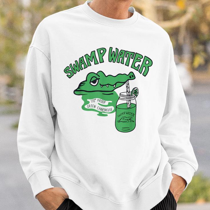 かわいいワニのクロコダイルグラフィックジャングルtシャツtシャツ スウェットシャツ 彼への贈り物
