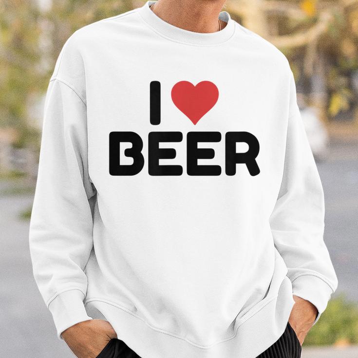 アイラブビール スウェットシャツ 彼への贈り物