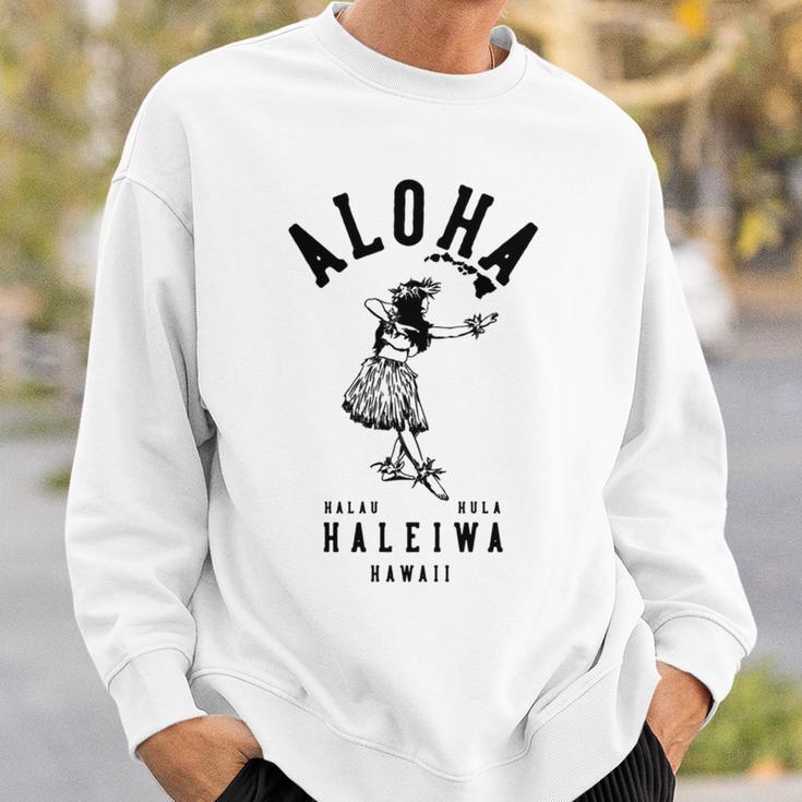 アロハ フラクラブ ハレイワ ハワイ 長袖tシャツ スウェットシャツ 彼への贈り物