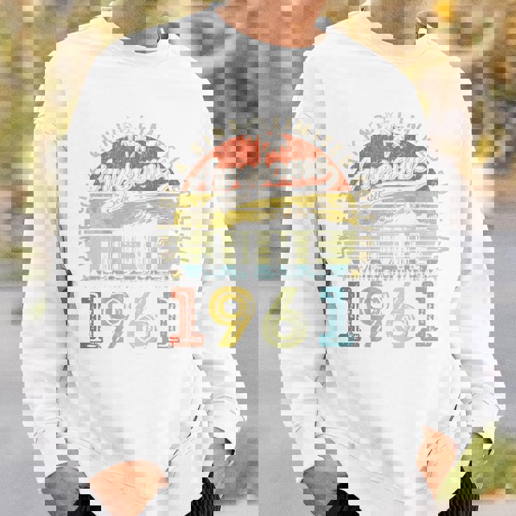 オンバック 65 限定版 1961年6月65日 誕生日 スウェットシャツ 彼への贈り物