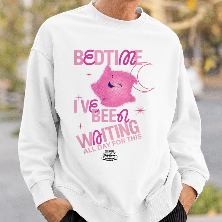 ザ・スーパーマリオギャラクシー・ムービー Pink Luma Bedtime スウェットシャツ 彼への贈り物