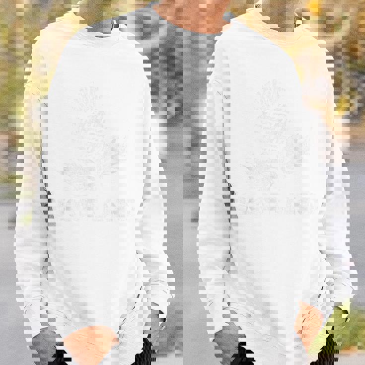 スコットランドラグビー レトロ アザミ スコットランド ラグビー フットボール トップ スウェットシャツ 彼への贈り物